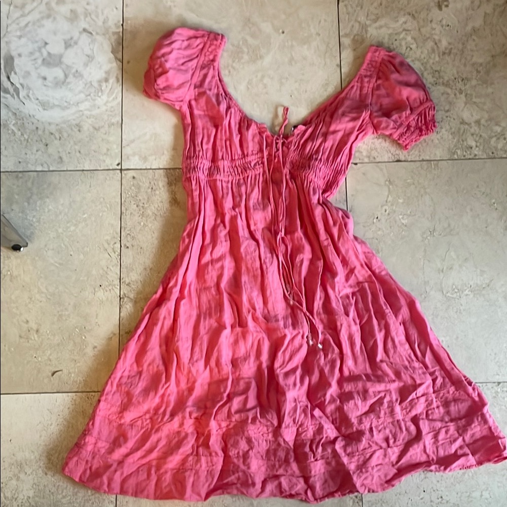 CALYPSO linen boho dress